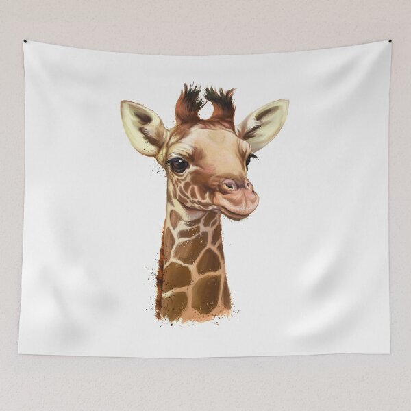 Item preview, baby giraffe designed and sold by Niti-Niti.