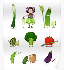Veggie Army Poster