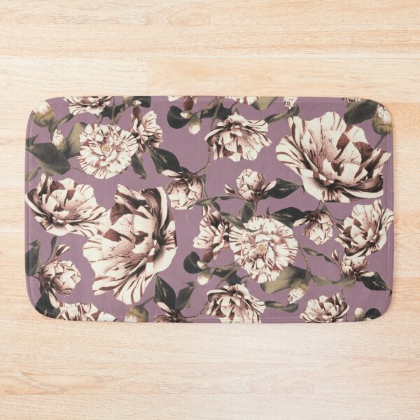 Item preview, Pastel Pink Sepia Vintage Japanese Stripy Peonies Design designed and sold by TrulyEpoque.
