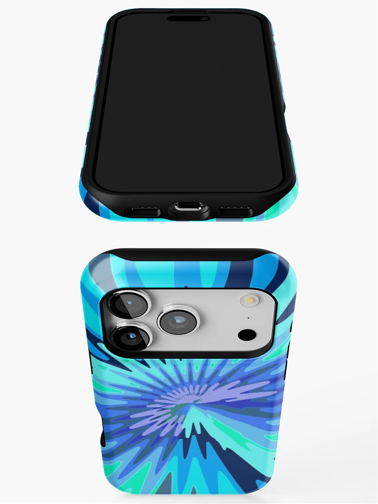 Thumbnail 3 of 4, iPhone Case, Blue Raspberry Explosion designed and sold by PansWorld.