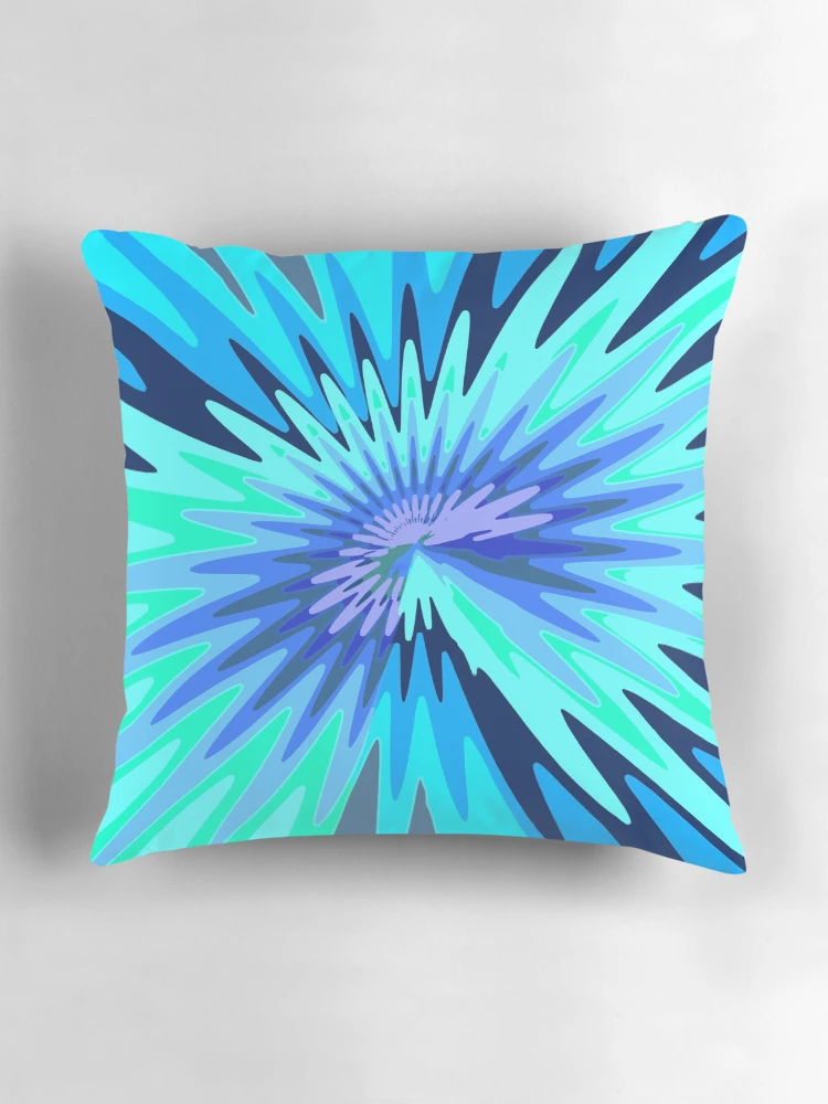 Thumbnail 3 of 4, Pillow, Blue Raspberry Explosion designed and sold by PansWorld.