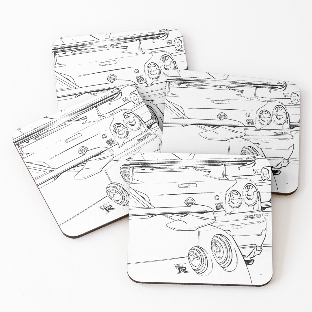 Item preview, Coasters (Set of 4) designed and sold by Auto-Prints.