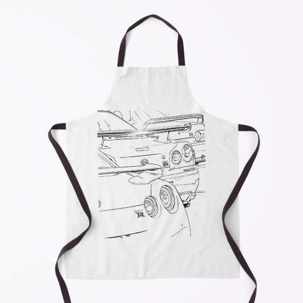 Item preview, Skyline R32 R33 R34 GTR Wireframe Black designed and sold by Auto-Prints.