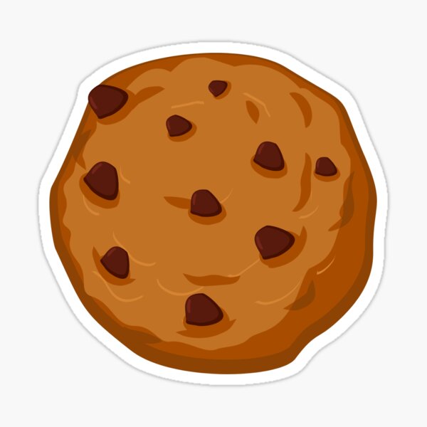 Sticker: Chocolate Chip Cookie | Redbubble