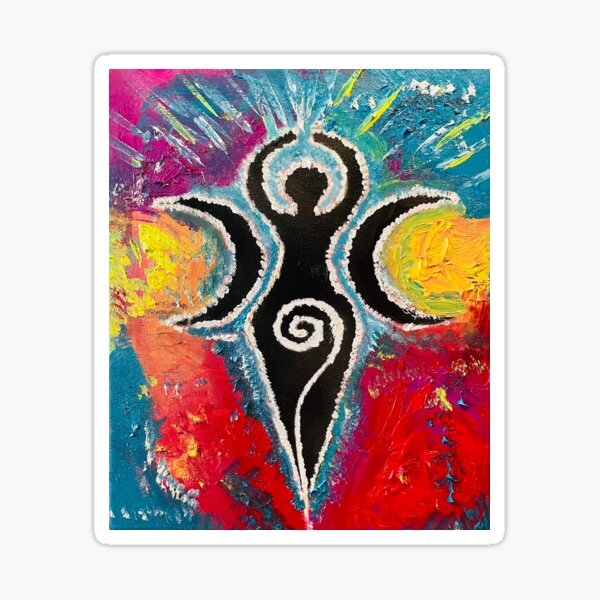 Goddess of Enlightenment 1 Sticker