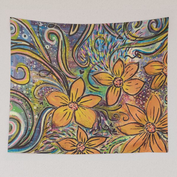 Item preview, Cosmic Floral  designed and sold by Alicia Loomis.