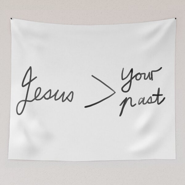 Item preview, Jesus is greater than your past (black text) designed and sold by jaycejvr.