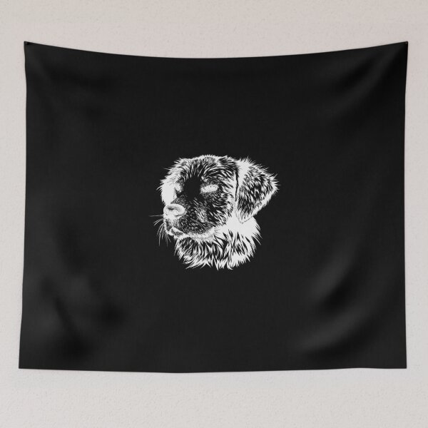 Item preview, Puppy Drawing Cute Animals White Outline Funny Cute Dog Lover Gift designed and sold by Hyper-Field.