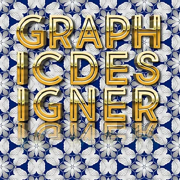 Artwork thumbnail, Metallic Gold Graphic Designer Pattern by LRGraphics
