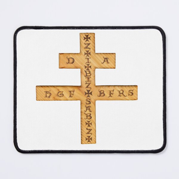 Item preview, Protection Prayers Against Plague Latin Prayer Cross designed and sold by SignsOfSpirit.