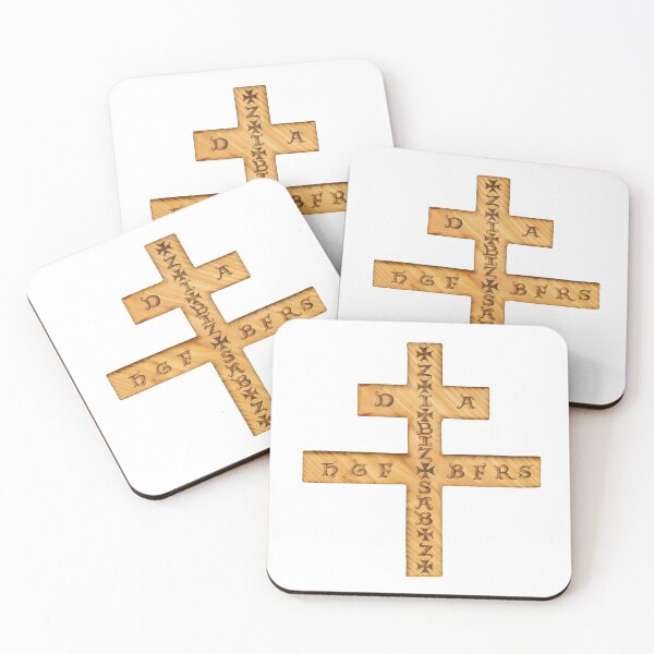 Item preview, Protection Prayers Against Plague Latin Prayer Cross designed and sold by SignsOfSpirit.