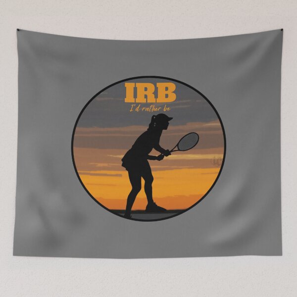 Item preview, IRB, I'd Rather Be Playing Tennis Design for Female Tennis Players designed and sold by LifeCrush.