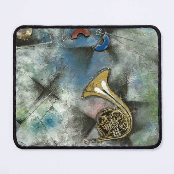 Item preview, The Horn Part, mixed media on cardboard designed and sold by GeosJanvis.
