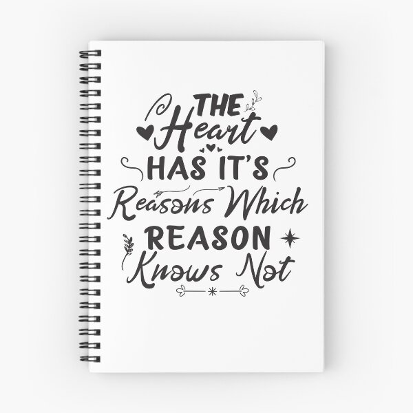 Item preview, The Heart Has Its Reasons Wich Reason  Knows Not  designed and sold by ArtOneDesign.