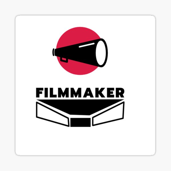 "filmmaker" Sticker by kuikai123 Redbubble