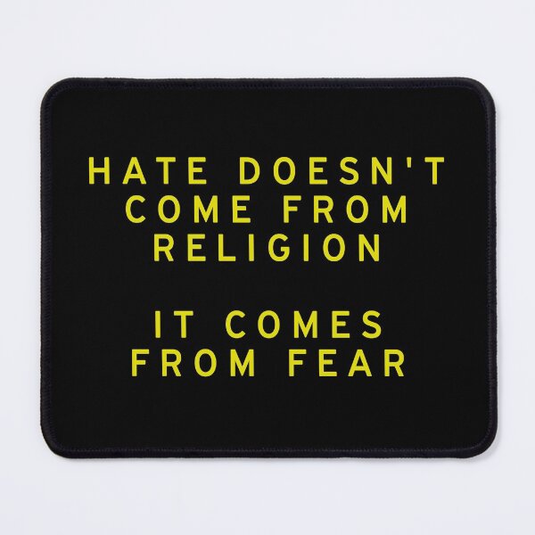 Item preview, hate doesn't come from religion designed and sold by dora6.