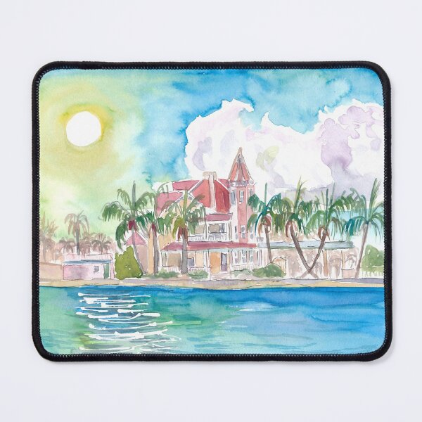 Item preview, Southernmost Key West Florida Water Reflections and House designed and sold by artshop77.