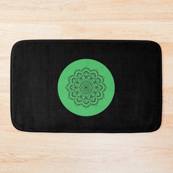 Item preview, Mandala Spiritual Green Peace Boho Yoga Spiritual Gift designed and sold by Hyper-Field.
