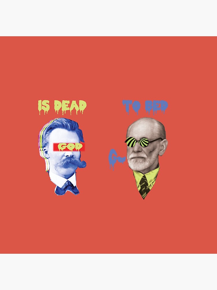"sigmund freud and Friedrich Nietzsche conversation" Poster for Sale by