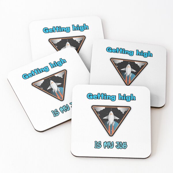 Item preview, Getting high is my job designed and sold by Mechanical-Artt.