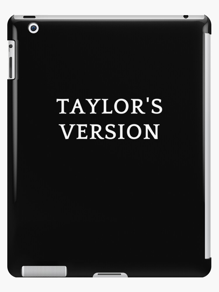 red Taylors version taylor swift all too well | iPad Case & Skin