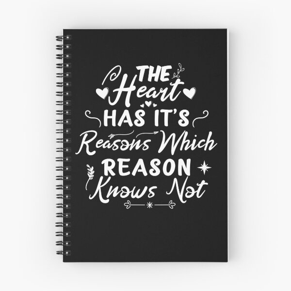 Item preview, The Heart Has Its Reasons Wich Reason  Knows Not  designed and sold by ArtOneDesign.