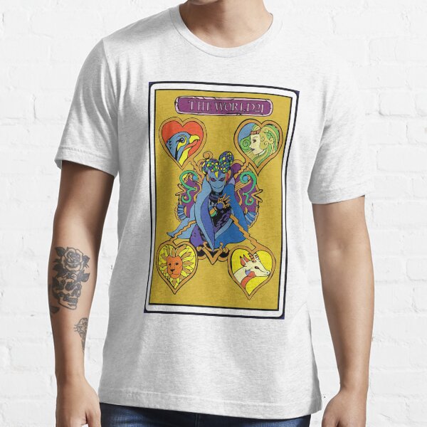 Vista previa del artículo con la obra «Carta del Tarot EL MUNDO de alta calidad», diseñado y vendido por LcDorian.