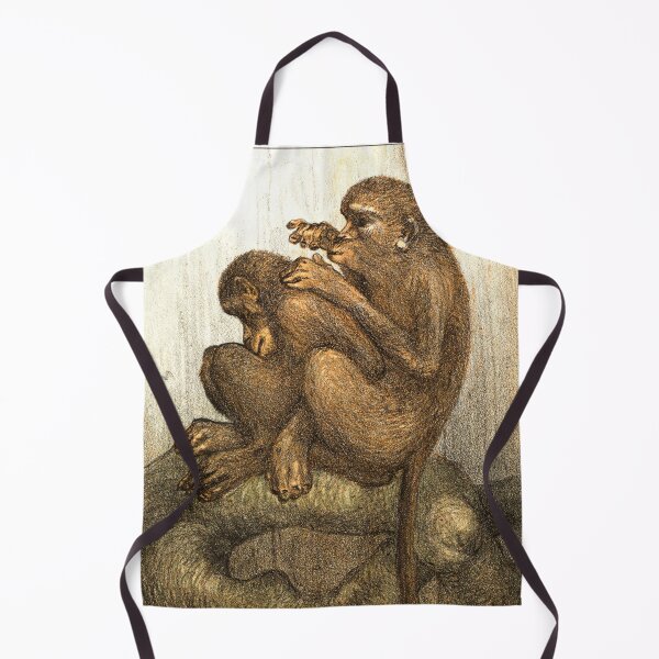 Artikelvorschau, Monkeys illustration entworfen und verkauft von Vintage Designs +.