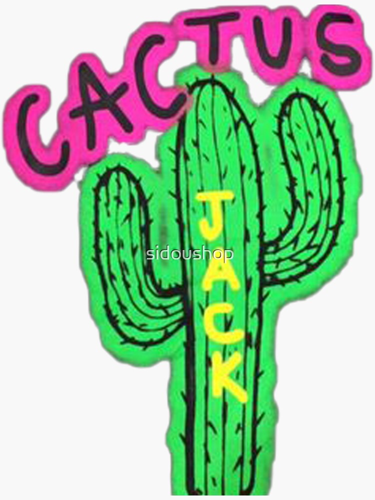 Travis Scott Cactus Jack Sticker for Sale by Design-Tek