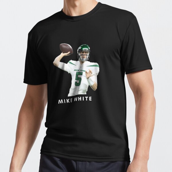 New york jets players wearing mike f'n white shirt, hoodie