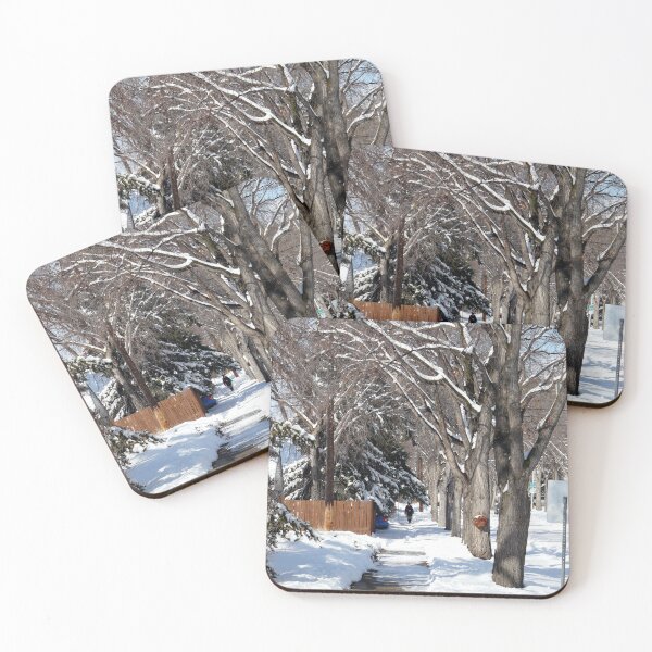 Item preview, Winter walk in the city designed and sold by WeeMonkey.