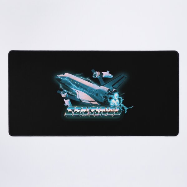 Item preview, Blue space shuttle airplane with lightnings designed and sold by Mateo Galic.
