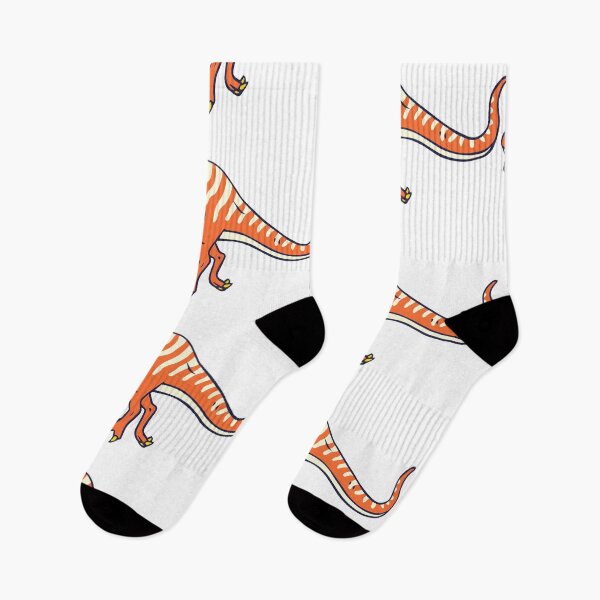 Item preview, Orange Dinosaur Boxing Cartoon designed and sold by Goba Bali Studio.