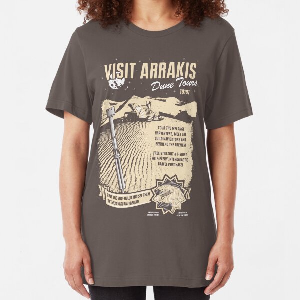 Visit Arrakis Slim Fit T-Shirt