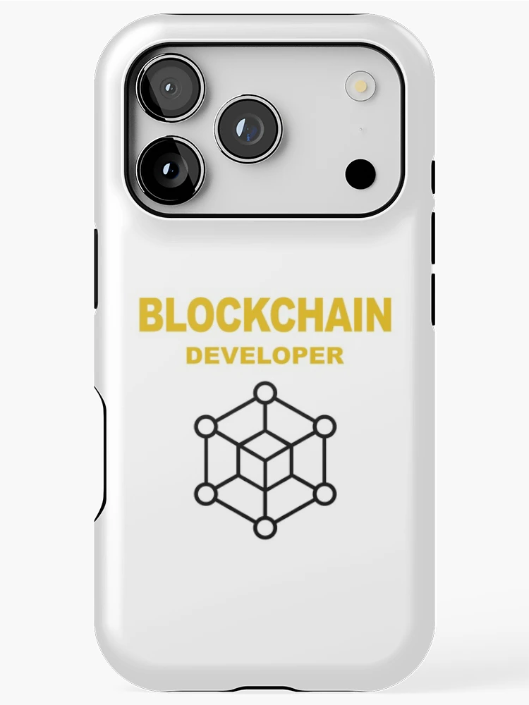 Thumbnail 1 of 4, iPhone Case, Blockchain Developer, Cryptocurrency, Software Engineer, Computer Science, Fullstack Developer, Programming Humor designed and sold by Max-Wear.
