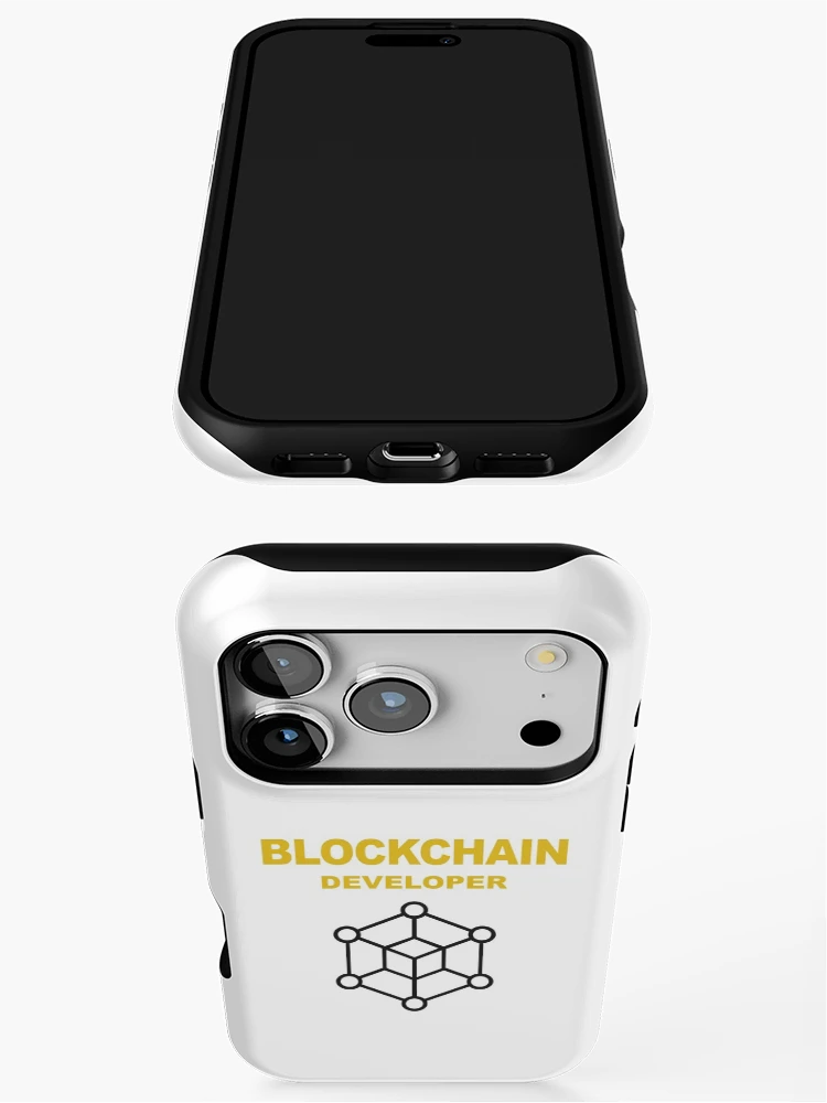 Thumbnail 3 of 4, iPhone Case, Blockchain Developer, Cryptocurrency, Software Engineer, Computer Science, Fullstack Developer, Programming Humor designed and sold by Max-Wear.