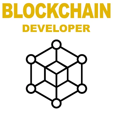 Artwork thumbnail, Blockchain Developer, Cryptocurrency, Software Engineer, Computer Science, Fullstack Developer, Programming Humor by Max-Wear