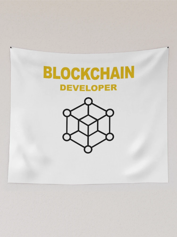 Thumbnail 2 of 3, Tapestry, Blockchain Developer, Cryptocurrency, Software Engineer, Computer Science, Fullstack Developer, Programming Humor designed and sold by Max-Wear.