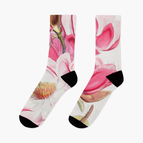 Item preview, Pink Magnolia Vintage Botanical designed and sold by livianasgifts.