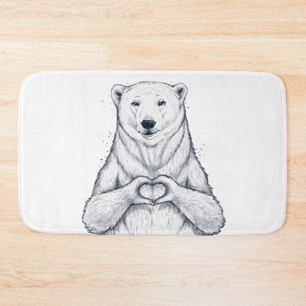 Item preview, polar bear one love  designed and sold by Niti-Niti.