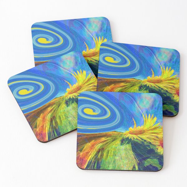Item preview, Vortice di girasoli designed and sold by SITTING  ON THE VOLCANO - MAURIZIO D'ANDREA.