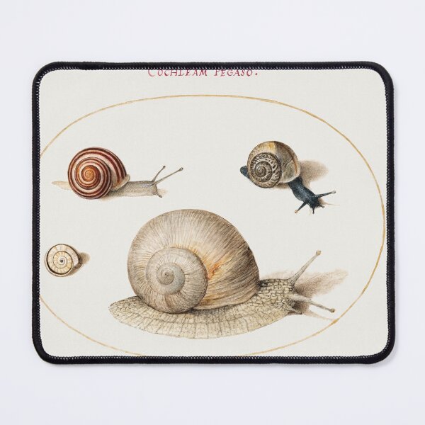 Item preview, Vintage snails illustration designed and sold by Vintage Designs +.