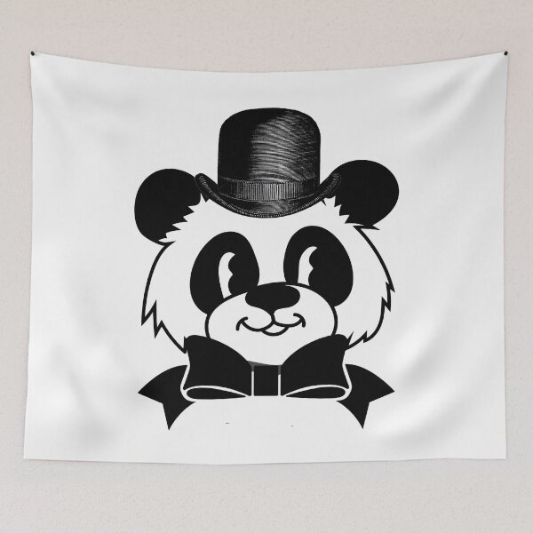 Item preview, Cute Animal Friendly Panda designed and sold by funnytshirtemp.