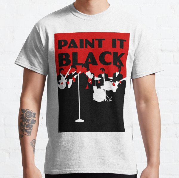 Original Rolling Stones minimalist pop art print Classic T-Shirt