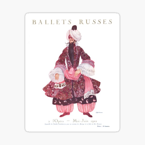 Item preview, Ballet Russes - Vintage Art designed and sold by RickE.