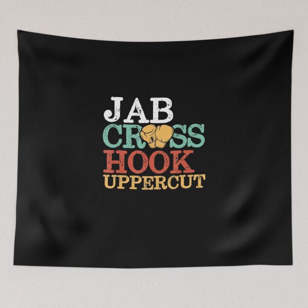 Item preview, Jab Cross Hook Uppercut Boxer Workout designed and sold by JohannesLang.