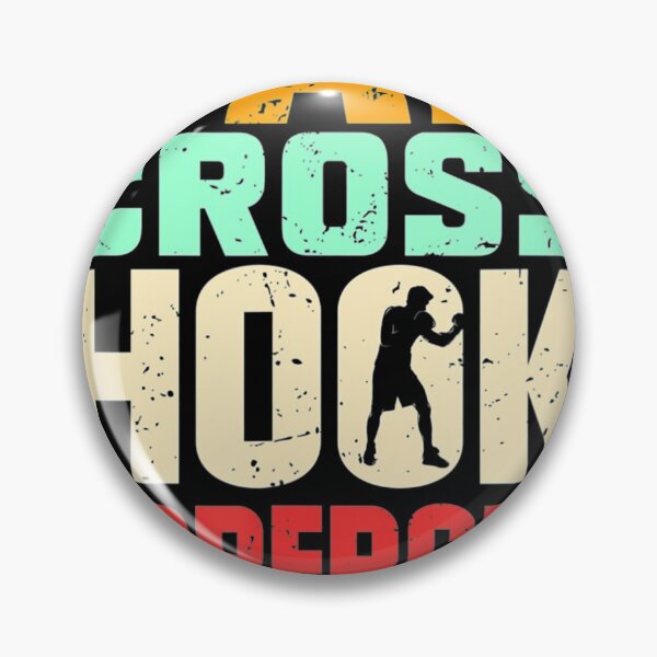 Item preview, Jab Cross Hook Uppercut Repeat Retro Kickboxing MMA Boxing designed and sold by JohannesLang.