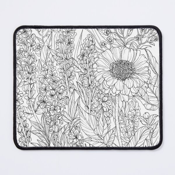 Item preview, Black and White Botanical Illustration designed and sold by StudioRosebud.
