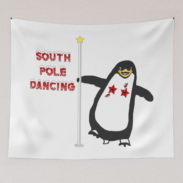 Item preview, South Pole Dancing Penguin designed and sold by Owlies-Barn.