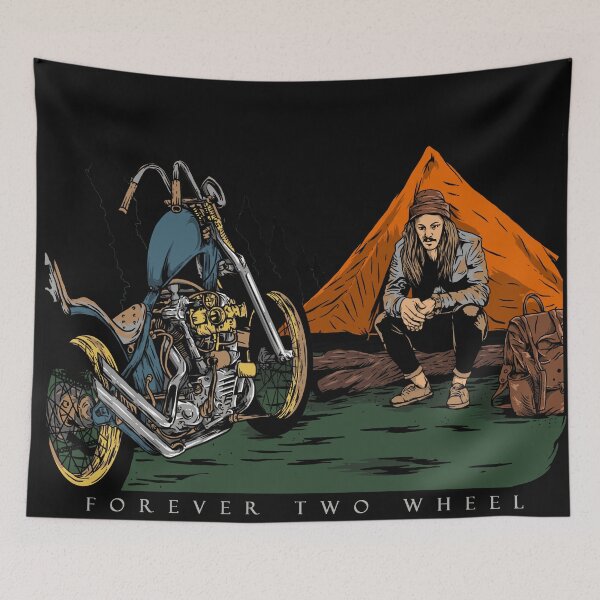 Item preview, Forever Two Wheel designed and sold by phsycartwork.